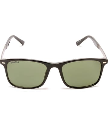 Roadies - Black Square Sunglasses ( Pack of 1 )
