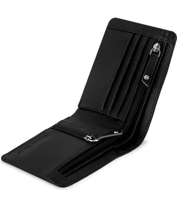 Classic World PU Printed Men's RFID Wallet With 5 Slots For Card ( Black , Pack of 1 )
