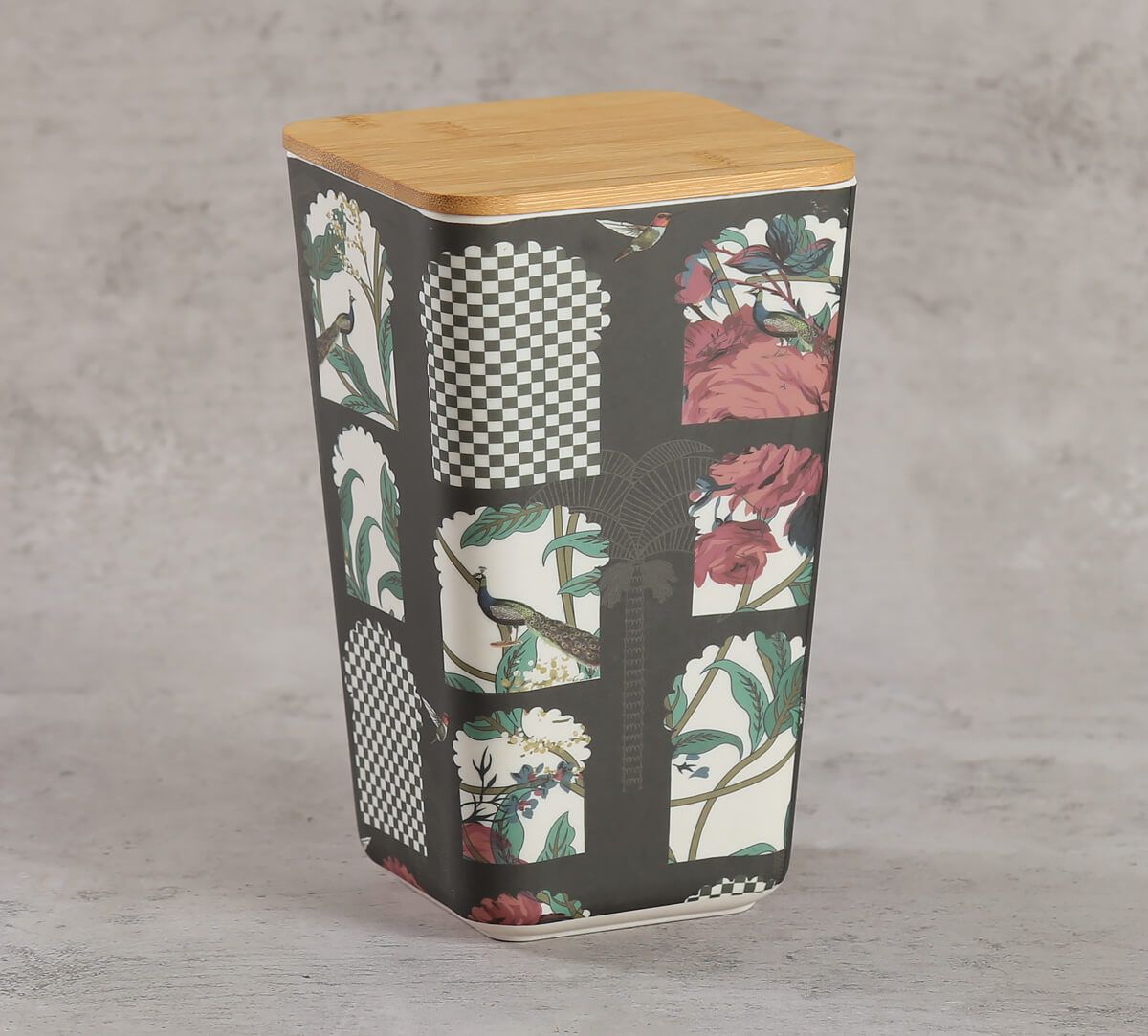 India Circus Signature Windows Medium Bamboo Jar