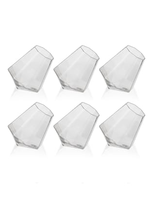 Curved Delight Cocktail Glass-Pack Of 6