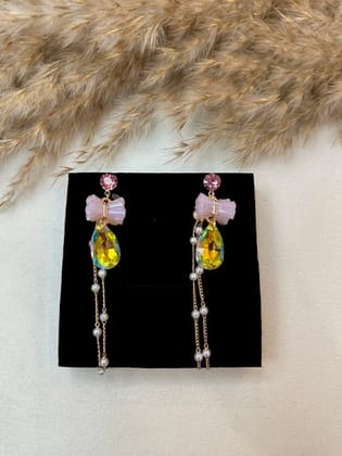 Fusion Pink Earrings