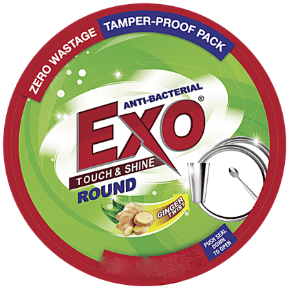 Exo Dishwash - Touch & Shine, Round, 700 g (Pack of 4)