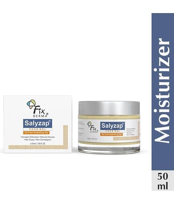 Fixderma Salyzap Acne Facegel, Non,Greasy Moisturizer for Acne Prone Skin, Treats Acne, 50ml