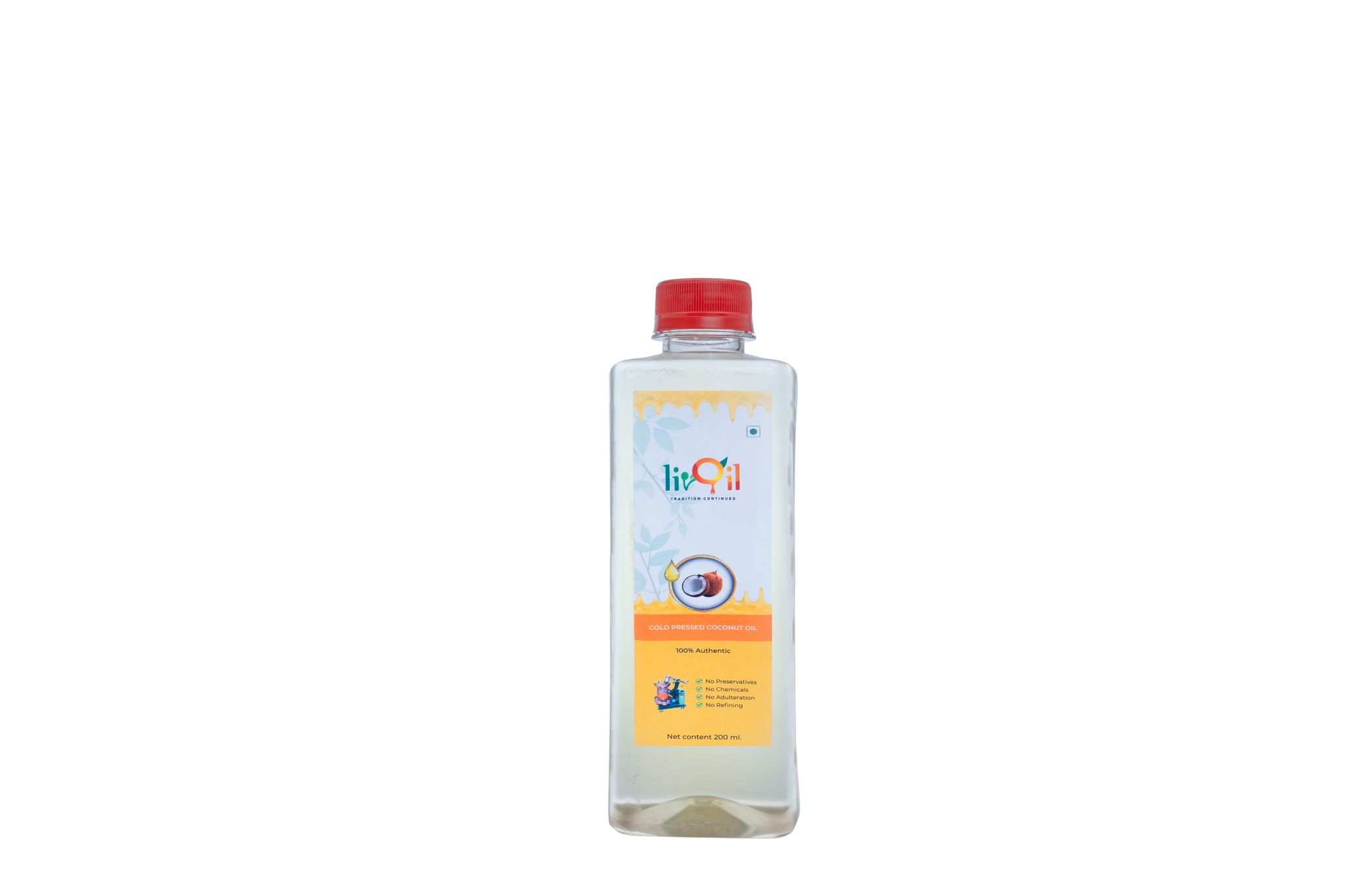 Cold Pressed Coconut Oil - 200 ml