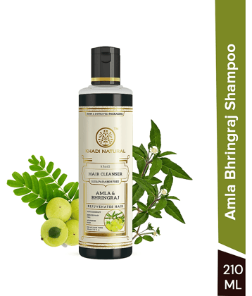 khadi natural Curl Enhancing Shampoo 210ml ( Pack of 1 )