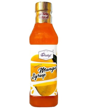 Dadaji Ripe Mango syrup - Instant Refreshing Summer Drink - Mixer for Mocktails, Cocktails, Drinks, Juices, Beverages (750ml)