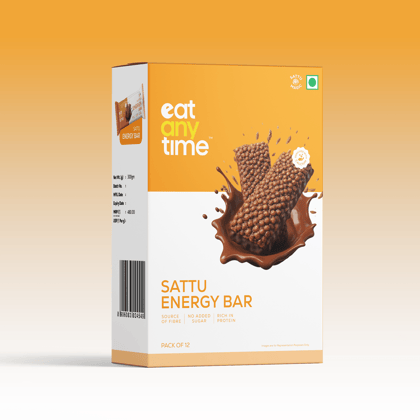 Sattu Energy Bar Sattu Energy Bar - Pack of 1 - 12 Bar