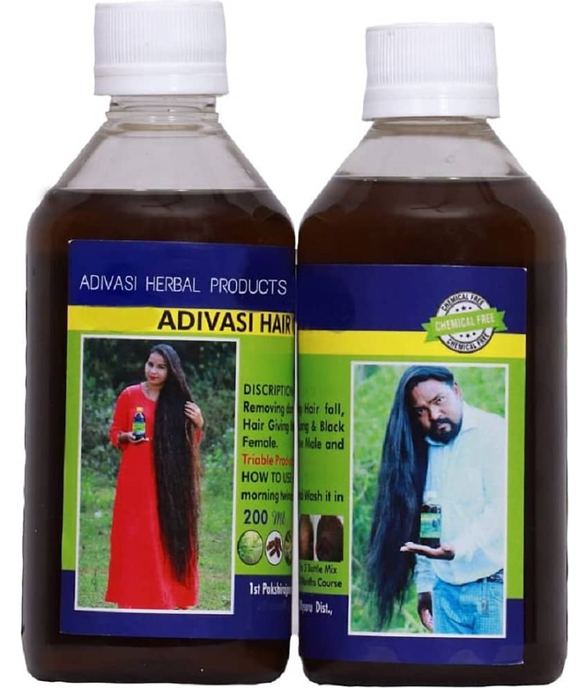 Oilanic Adivasi Herbal Hair Oil For Anti Hair Fall Combo of  125 mL Pack of 2