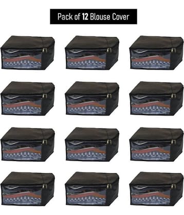Sh Nasima Blouse Covers Organizer Non Woven Blouse Storage Bag With Transparent Window