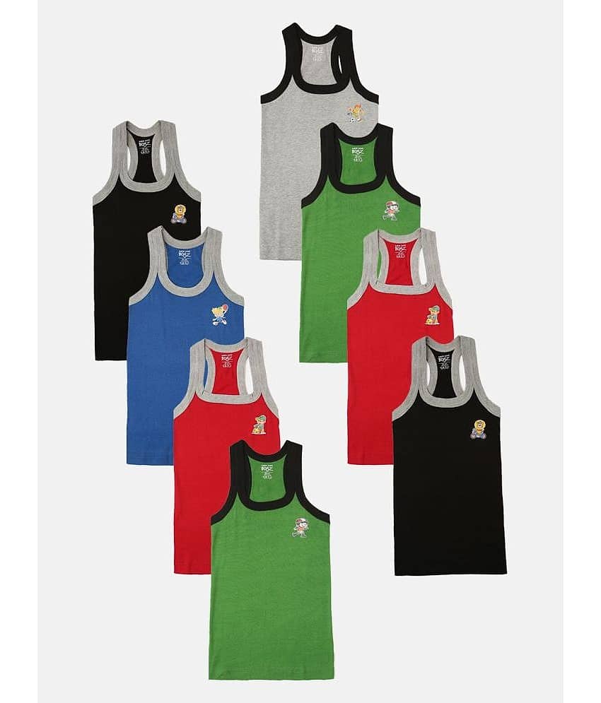 Lux Cozi Pack of 8 Boys Cotton ( Multicolor )