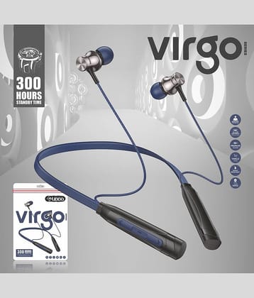 UDDO Virgo Deep Bass Neckband In-the-ear Bluetooth Headset with Upto 30h Talktime Deep Bass - Navy Blue