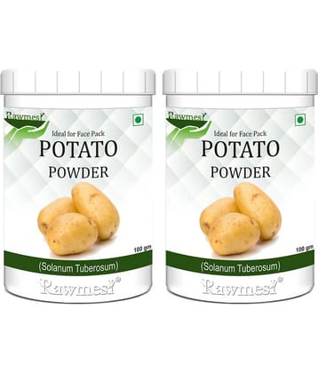 rawmest 100% Pure Organic Potato  Fruit Powder 200 gm Pack of 2