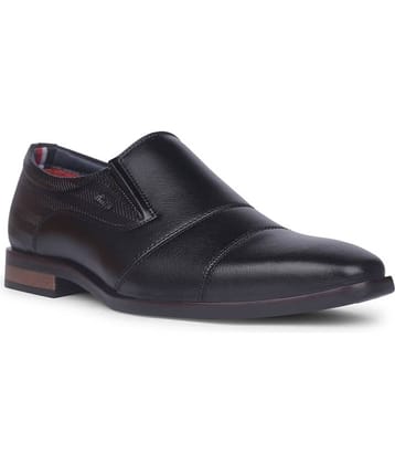 Bata Black Men's Slip On Formal Shoes