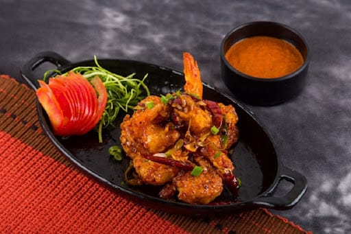 Chilly Prawns