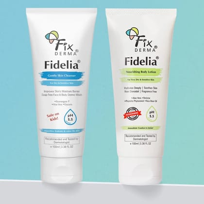 Dry and Sensitive Skin combo-100ml + 100ml