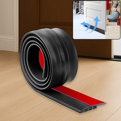 1 Meter Self-Adhesive Silicone Door Bottom Seal Strip (1 Mtr / 1 Pc)