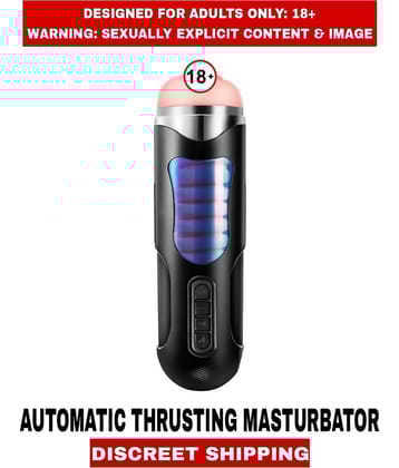 ADULT SEX TOYS XXOO AUTOMATIC Flashlights THRUSTING MASTURBATOR  For MEN