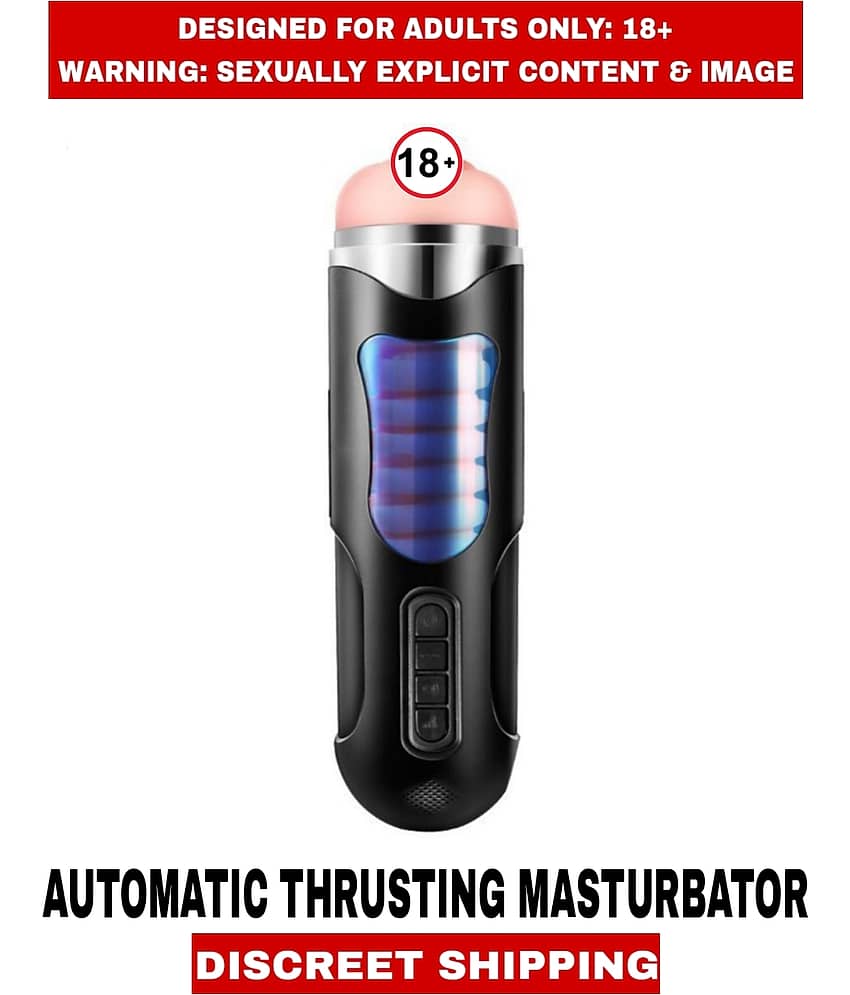 ADULT SEX TOYS XXOO AUTOMATIC Flashlights THRUSTING MASTURBATOR  For MEN