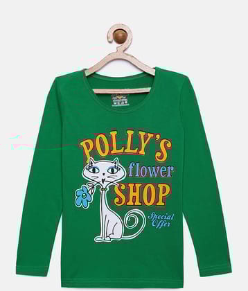 Sini Mini Pack of 1 Girls 100% Cotton T-Shirts ( Multicolor )