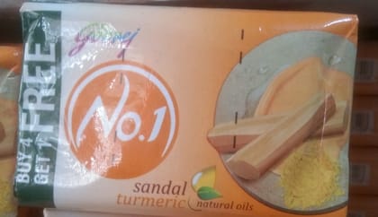 Godrej soap sandal turmeric 100gm 4+1