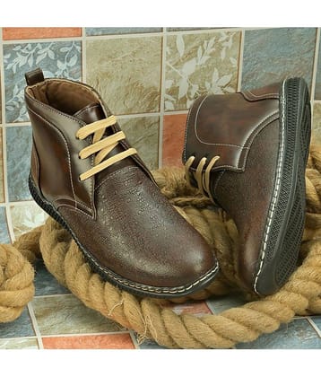 John Karsun Brown Men's Formal Boots