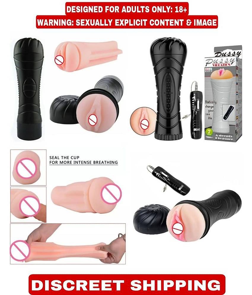 CRAZYNYT Flashlight Pocket Pussy inch Soft & Real Pussy Sex toy For men + Black Egg Vibrator with remote multispeed egg