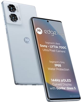 Motorola Edge 50 Fusion 5G (Marshmallow Blue, 8GB RAM, 128GB Storage) Marshmallow Blue