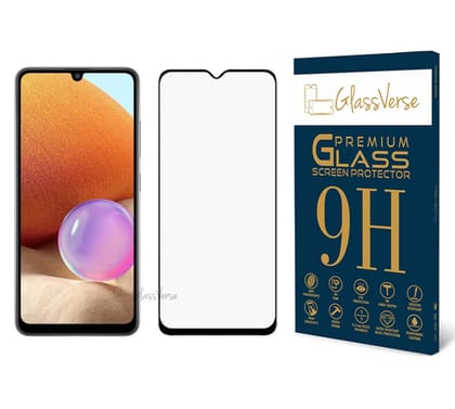 GlassVerse Anti-Shatter Tempered Glass For Samsung Galaxy A32 4G Smartphone (Pack of 1) With Free Installation Kit Full Screen Protector If Received Damaged-6.4 Inch GlassVerse Anti-Shatter Tempered Glass For Samsung Galaxy A32 4G Smartphone (Pack of 1) 
