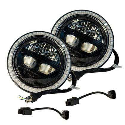 Lumax 7" Headlight Projector LED DRL Set for Thar | Set of Two 160W LED Projectors | High Visibility | Plug & Play | 12 Months Warranty Lumax 7" Headlight Projector LED DRL Set for Thar | Set of Two 160W LED Projectors | High Visibility | Plug & Play | 12 Months Warranty