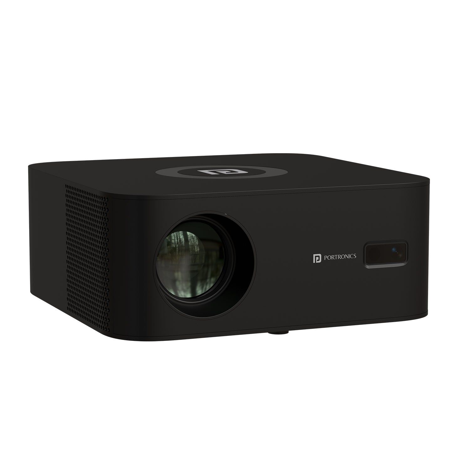 Portronics Beem 510 Projector, Mic-Enabled Remote, Dolby Audio, 1080p FHD Native, 4K UHD Support
