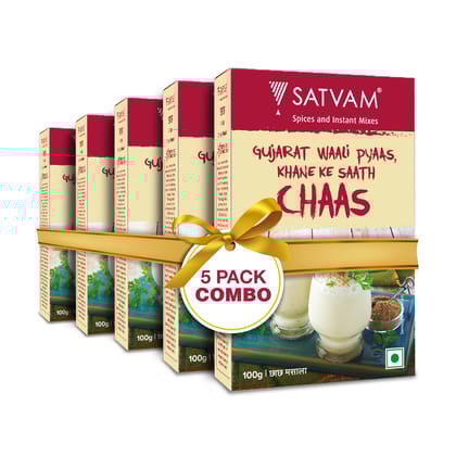 Satvam Chaas Masala (Pack of 5)