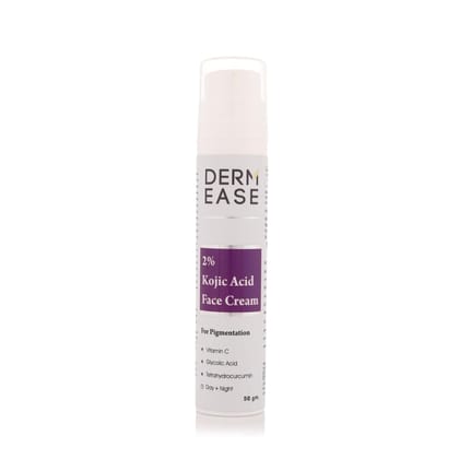 Dermease 2% Kojic Acid Face Cream for Bright & Even Skin