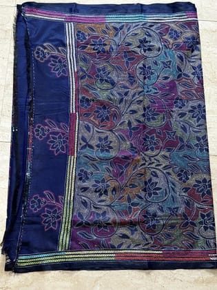 Navy Blue Reverse Stitch