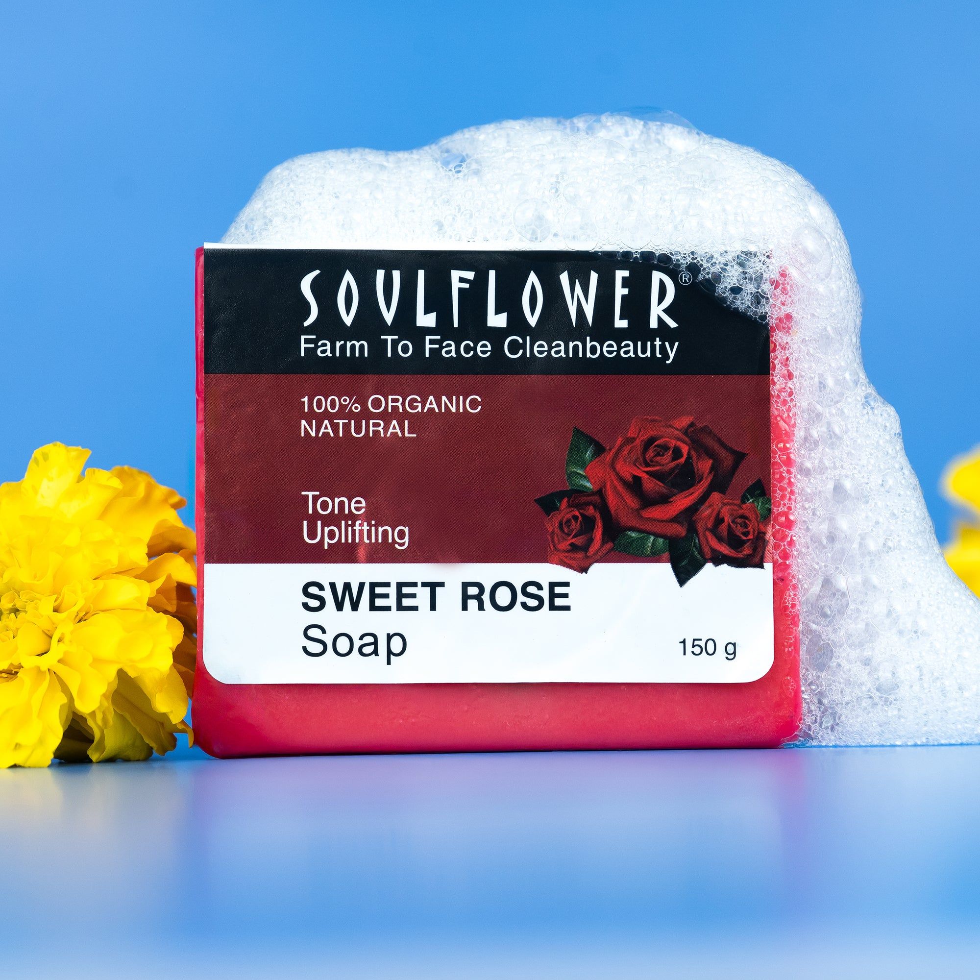 Sweet Rose Natural Soap for Soft & Supple Skin