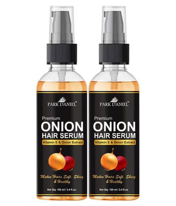 Park Daniel  Onion Hair Serum Hair Serum 200 mL Pack of 2