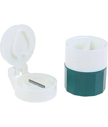 Purple Dust Products 4 Layer Tablet, Pill Box Cutter with Medicine Crusher (Pack of 1)