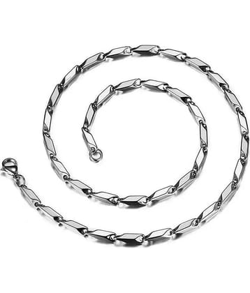 HEER COLLECTION Silver Plated Chain ( Set of 1 )