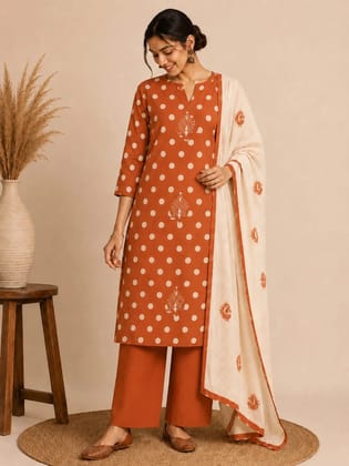 Polka Dot suit fabric