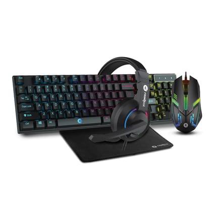 Dragon Warrior Gaming 4 in 1 Gaming Combo Set (KB-0038)