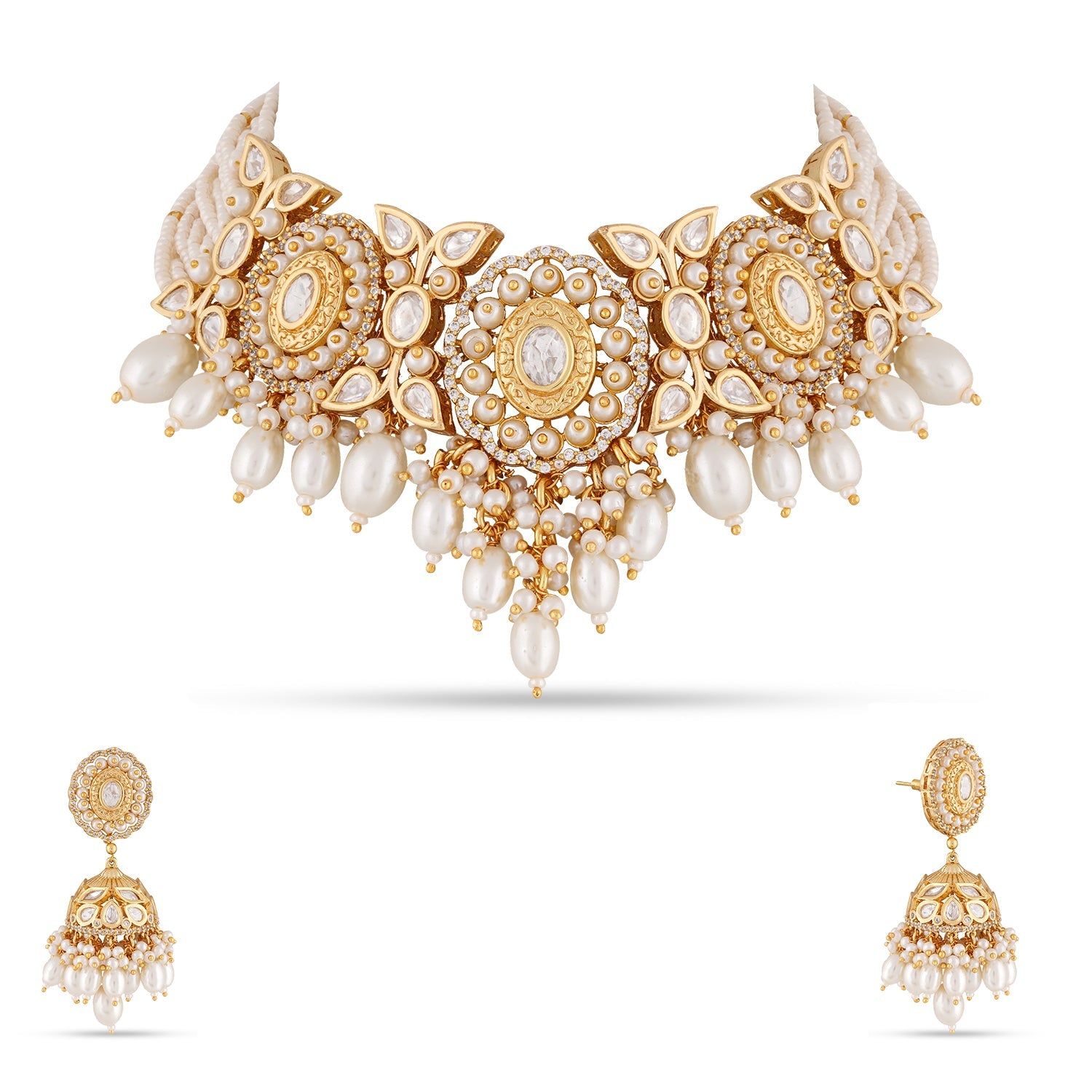 Dilwyn - Kundan Choker Set