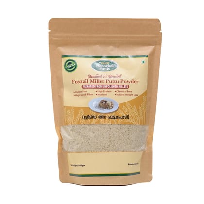 Foxtail Millet Puttu Podi | Natural & Healthy Breakfast Mix | Gluten-Free | No Preservatives | 500g