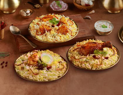 3 Value Biryanis @ 399 [Eligible For Coupons Too]