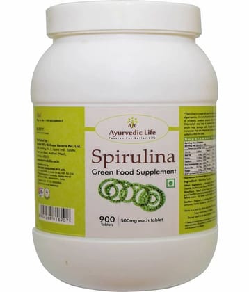 Ayurvedic Life Spirulina Tablet 900 No.S Pack of 1