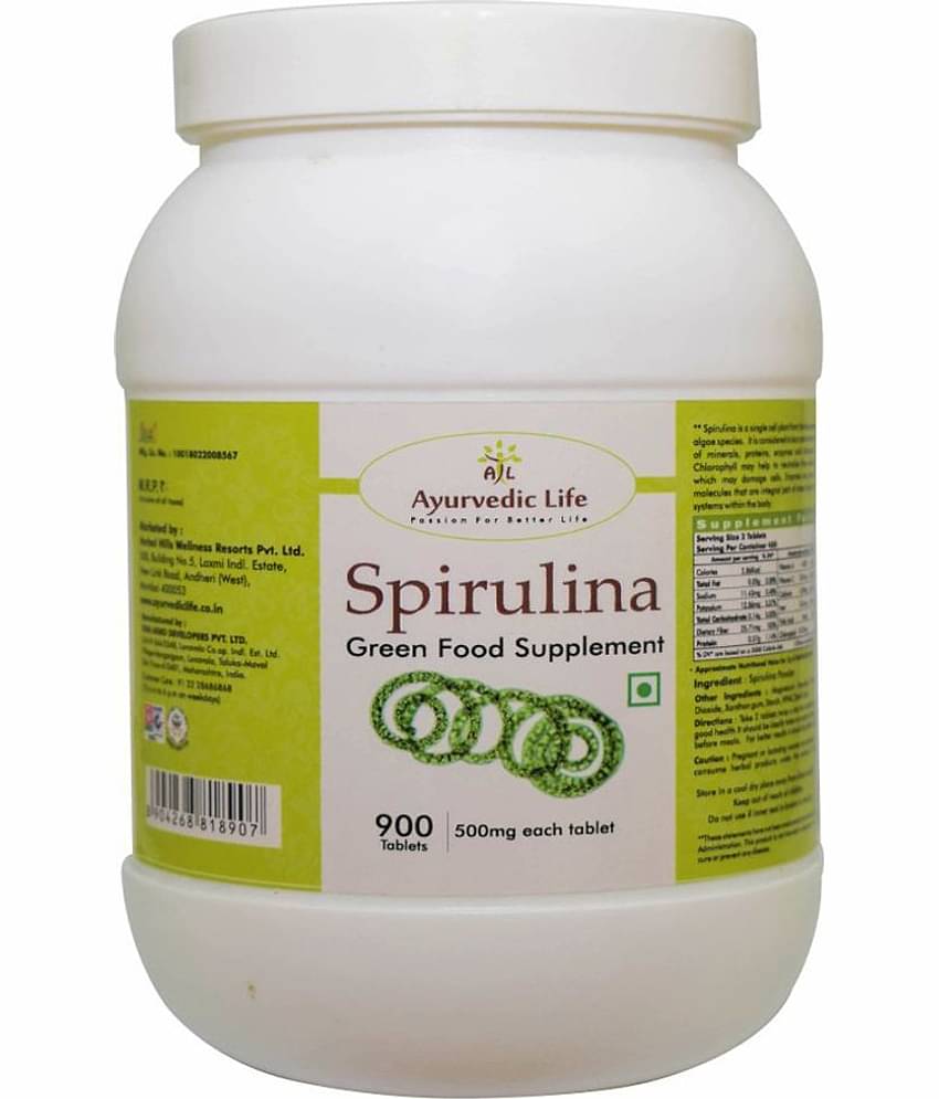Ayurvedic Life Spirulina Tablet 900 No.S Pack of 1