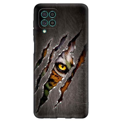 Thriller Eyes Samsung F62 Premium Embossed Mobile cover