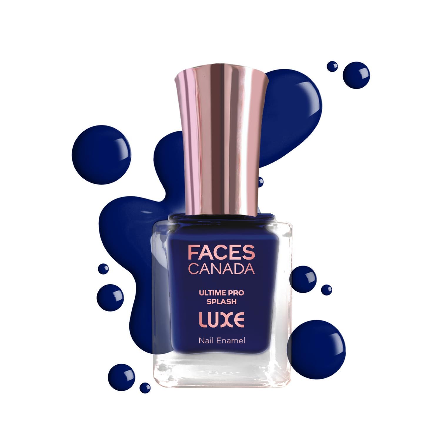 FACES CANADA Ultime Pro Splash Luxe Nail Enamel - Night Out (L35), 12ml | Glossy Finish | Quick Drying | Long Lasting | High Shine | Chip Defiant | Even-Finish | Vegan | Non-Toxic | Ethanol-Free FACES CANADA Ultime Pro Splash Luxe Nail Enamel - Night Out