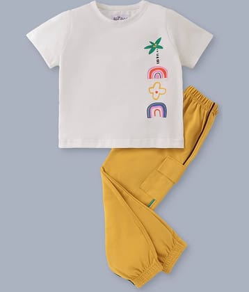 Nite Flite Pack of 1 Girls Cotton Nightsuit Set ( Multi Color )