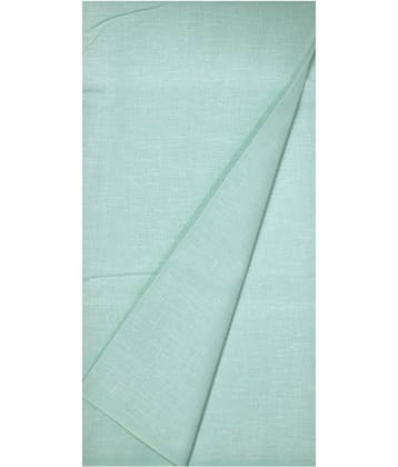 KUNDAN SULZ GWALIOR Blue Cotton Blend Unstitched Shirt pc