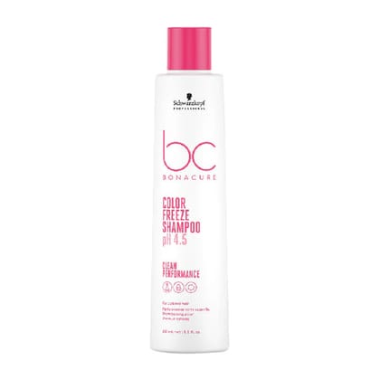 Schwarzkopf Professional Bonacure pH 4.5 Color Freeze Sulfate Free Micellar Shampoo 250ml