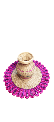 Handmade Bamboo Handicrafts Flower Vases